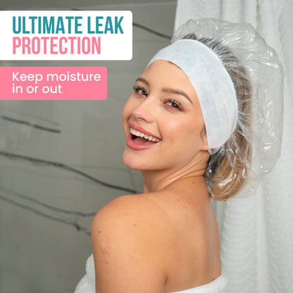 Leak Proof Processing/Shower Caps 10 Pack