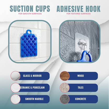 Strahand Genie Shower Hair Catcher for Curly & Wavy Hair